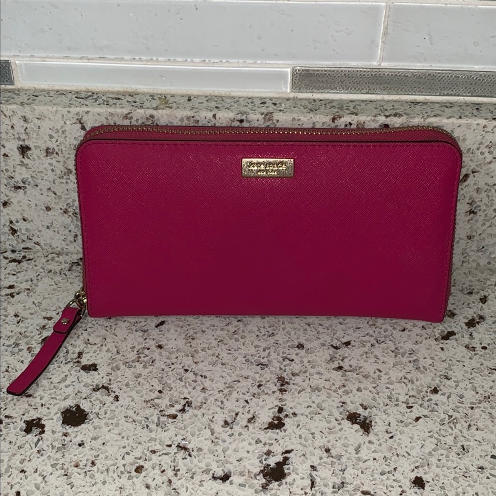Authentic Pink Kate Spade Wallet